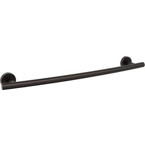 Amerock BH26543ORB | Oil Rubbed Bronze Towel Bar | 18 in (457 mm) Towel Rack | Arrondi | Bathroom Towel Holder | Bathroom Hardware | Bath Accessories