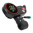 TF-100 5 Pin Electric Scooter LCD Display and Thumb Throttle for Kugoo M4 Electric Bike Scooters, 36V48V52V60V Ebike Thumb Throttle Controller with Waterproof Speedometer Panel
