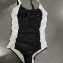 Visit the Aqua Eve Store Aqua Eve Womens Plus Size One Piece Swimsuit- Tummy Control Bathing Suit Full Coverage Swimwear, Size 18W