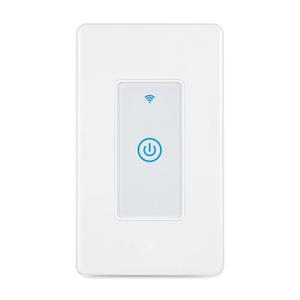 Tuya Smart Light Switch Compatible with Alexa, Single Pole 1 Gang WiFi Smart Switch