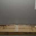 MUTUN Corner TV Stand with Power Outlet, Corner TV Stand for 32 43 50 55 60 Inch TV, Corner Entertainment Center, Industrial TV Console Table for Living Room Bedroom, 55 Inch, Grey Oak