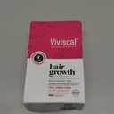 Viviscal Hair Growth Supplements for Women, Thicker Fuller Hair Support for Thinning Hair and Hair Loss, with Biotin and Marine Collagen, Drug-Free, 180 Tablets, 90-Day Supply