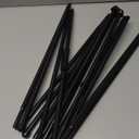 Display Black Easel Stand for Wedding Sign, Artist Instant Tripod Collapsible Portable Floor Easel for Posters, 63" Adjustable Easy Folding Metal Stand for Display Show, Arts, Painting