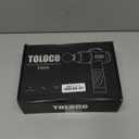 TOLOCO Massage Gun, Deep Tissue Back Massage for Athletes for Pain Relief, Percussion Massager with 10 Massages Heads & Silent Brushless Motor, Mothers Day Gifts for Mom, Black