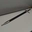 Ace Martial Arts Supply Medieval Knight Arming Sword with Scabbard (Chivalry Golden Ring)