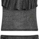 Kanu Surf Girls' Charlotte Flounce Tankini Beach Sport 2-piece Swimsuit