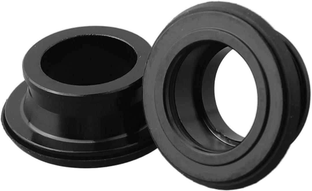 1 Pair Mountain Bike hub Quick Release Adapter, Bike Hub Converter End Cap, M9 To 15mm Front Hub, M10 To 12mm Rear Hub, Aluminum Alloy(15 * 100mm)