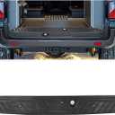 HECASA Rear Sill Plate Compatible with 2015-2023 Ford Transit 150 250 350 HD Cargo/Crew Van 2022-2023 Ford E-Transit Cargo/Crew Van CK4Z-6140374-AA Rear Door Bumper Step Pad Molding Trim Black