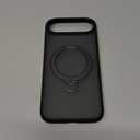 TORRAS Q3 Silicone 360 Spin for iPhone Air Case with Stand, Fit for MagSafe, Magnetic Ring Kickstand with Camera Control, Liquid Silicone Rubber Soft Phone Case for iPhone 17 Air 6.5'', Deep Blue