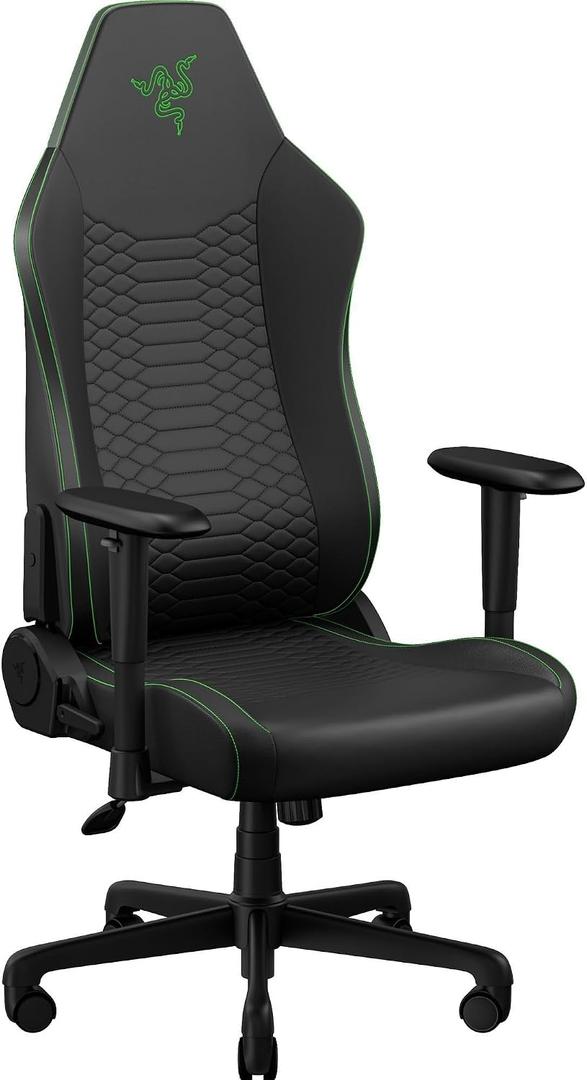 Razer Iskur V2 X NewGen Ergonomic Gaming Chair, Black/Green
