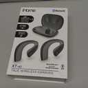 Bytech iHome XT-42 True Wireless Bluetooth In-Ear Earbuds, Black, HMAUBE238BK