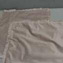 JUSPURBET Champagne Velvet Throw Pillow Covers 16x16 Inch Set of 2 with Soft Tassel Fringe Luxury Boho Pillowcase for Sofa Couch Bed Home Decor Machine Washable