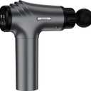 AYURA Massage Gun, Deep Tissue Percussion Muscle Massager Gun, Handheld Back Massager for Pain Relief, Electric Massager with 30 Speeds and 6 Heads for Athletes Men Women