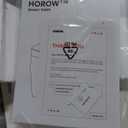 HOROW T38 Artistic Smart Toilet, Bidet Toilet with Powerful Flush, Auto Open/Close Lid, Instant Warm Water, Elongated Heated Seat, Dryer, Night Light, Deodorization