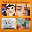 ARTISTRO 24 Acrylic Paint Markers - Paint Pens for Drawing, Brush + Fine Tips - For Fabric, Rock, Glass, Wood, DIY - Art & Craft Supplies for Adults, Teens, Kids - Teacher Appreciation Gift