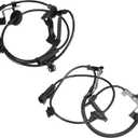 uxcell 1 Pair Rear Left Right ABS Speed Sensor for Mitsubishi Lancer 2009-2015 for Mitsubishi Outlander 2007-2015 No.4670A583/4670A584