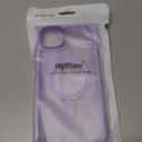 Hython Case for iPhone Air Case Magnetic Translucent Matte Phone Cases 6.5" [Compatible with MagSafe] Thin Slim Fit Shockproof Bumper Hard Protective Cover for Women Men Girls, Light Purple