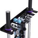 Home Gym Accessories Storage Rack Wall Mount with Heavy Duty Hooks