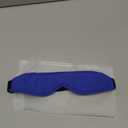 Contoured Cooling Gel Eye Mask: Snug-Fit Cold Compress for Puffy Eyes, Migraine & Sinus Pressure