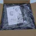 Large Dish Drying Rack, Expandable Dish Rack for Kitchen Counter, Dish Drainer with Drainboard Set, Multifunctional Dishrack with Utensil Holder & Cup Holder, 13.4"-28.7" L x 11.8" W, Black