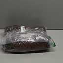 Smiry Luxury Chenille Toilet Rugs U-Shaped 24x24, Soft Absorbent Non-Slip Contour Bathroom Rugs for Toilet, Machine Washable Contoured Bath Mats, Brown