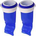 Adjustable Silicone Floor Drain Backflow Preventer, Anti-Odor Sewer Core, One-Way Valve Universal Fit for 40-50mm Drain Pipe, for Bathroom, Kitchen, Shower, ToiletBlue-4