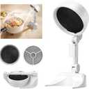 Portable Indoor Smoke Purifier Fan: Odor Eliminator with Exhaust Filter for Desktop Use