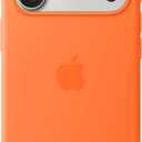 Apple iPhone 17 Pro Silicone Case with MagSafe and Camera Control: Lightweight Phone Case, Wireless Charging Compatible, Smooth Matte Finish; Orange