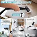 Handheld Steam Cleaner, Steamer for Cleaning, Multipurpose Portable Steam Cleaners for Home Use with Safety Lock and 10 Accessory Kit to Remove Grime, Grease, and More, Save Time and Effort