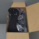 Foldable Rollator Walker with Seat for Seniors, Easy Folding & One-Hand Carry, Walkers for Seniors-All-Terrain Wheels, Height Adjustable Lightweight Rolling Walker for Elderly, Purple