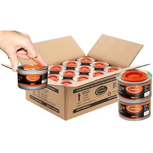 Luminar Resealable-Wick Chafing Fuel Cans, 21 Pack, 4 Hour - Premium Quality Burners for Food Warmers - No More Spills, Waste, or Hassle - Perfect for Convenient, and Long-Lasting Event Catering
