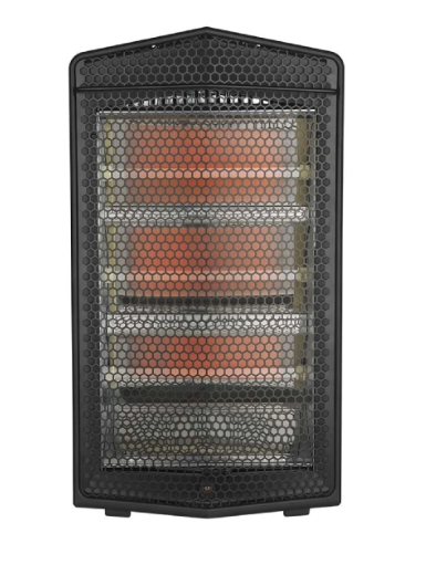 Pelonis 1500W Quartz Electric Space Heater Black PSH20Q3ABB