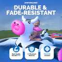 SWIMLINE ORIGINAL 90268 Giant Inflatable LOL Cow Pool Float | Fun Ride-On Raft with Stable Legs & Wings |Lounge Floatie Ideal for Summer Gatherings, X-Large