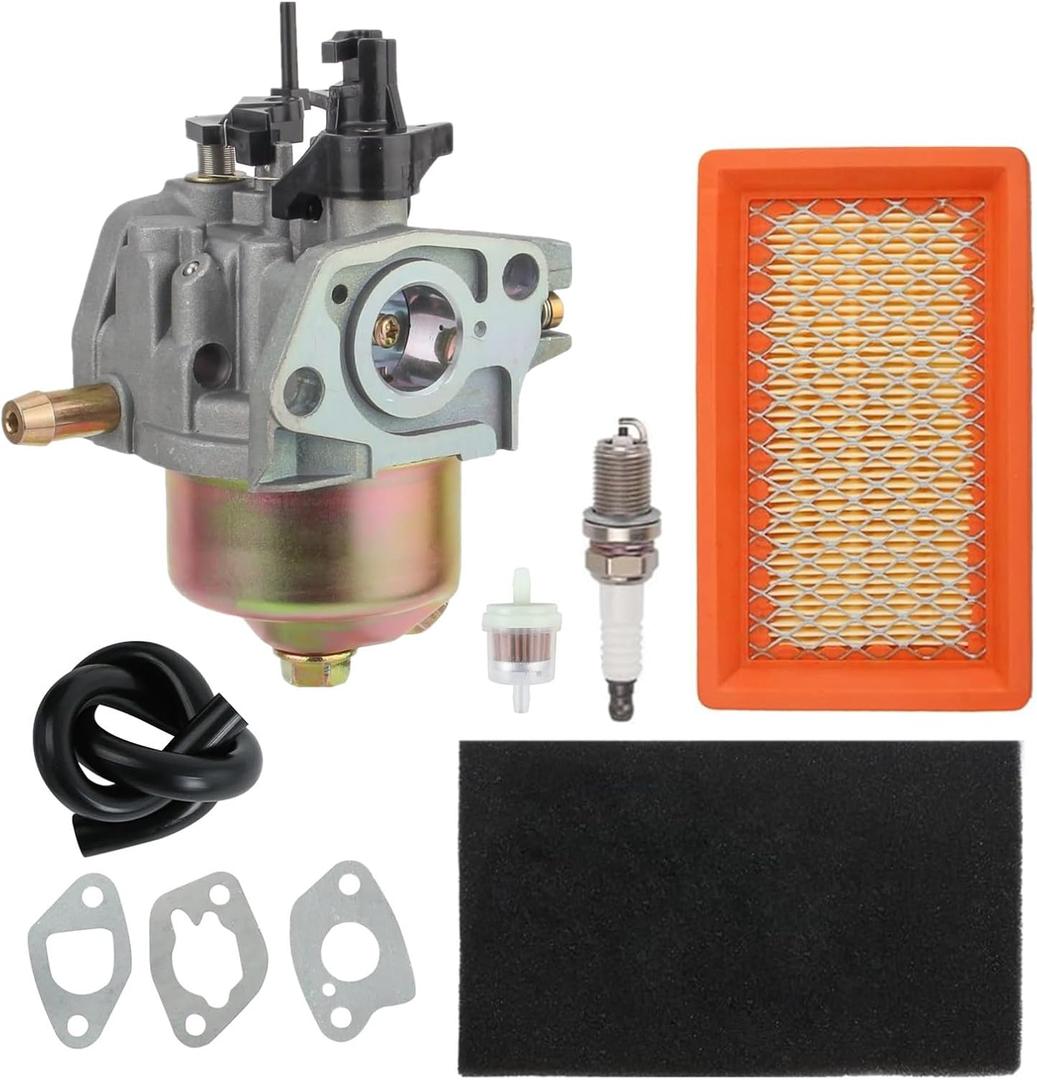TB210 Carburetor For Troy Bilt TB210 Lawn Mower Model 12AVA2MR766 Serial 12A239KC1312 Replacement Carb With Air Filter