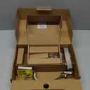 Veise Fingerprint Door Lock Set, Keyless Entry Door Lock, Front Handle Set, Electronic Keypad Deadbolt with Lever Handle, 2 Keys, Auto-Locking, One-time Codes, Easy to Install, Satin Nickel