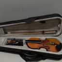 Eastar 1/2 Violin Set Half Size Fiddle EVA-3 Matte for Beginners with Hard Case, Rosin, Shoulder Rest, Bow, and Extra Strings (Imprinted Finger Guide on Fingerboard)