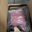 Outdoor Zero Gravity Lounge Chair with Pillow & Utility Tray, Folding Patio Lawn Beach Recliner (Wine)