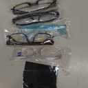 Gaoye 0.5 Professional Reading Glasses for All Day - Computer Readers with Blue Light Protection - Value Pack +0.5