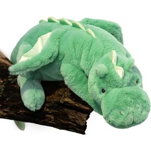 40In 2Lb Weighted Stuffed Animals, Cute Plush Dragon, Weighted Stuffed Dinosaur Toy for Kids Adult Gift or Decoration (2lb, Green)