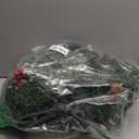 Christmas Garland with Lights, 50 LEDs 9FT Prelit Garland Battery Operated Outdoor Indoor Christmas Decorations Lighted Garland for Stairs Railing Fireplace Mantle Front Door Home Holiday Decor