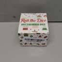 Santa Swap Gift Exchange Dice, Exchange Gifts Christmas Games for Family Party, Christmas Stocking Stuffers White Elephant Gift Swap Dice Game for Teens, Kids, Adults, Families and Holiday