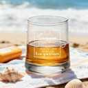 JERIO Husband Whiskey Glass,Christmas Gift for Husband, Anniversary or Birthday Gift for Him from Wife,Romantic Husband Gifts Idea,Funny Bourbon & Whiskey 9.5 Oz Gifts for Men