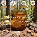 Car Air Freshener - Wood Air Freshener for Visor Clip - Long Lasting Car Odor Eliminator - Vehicle Scent Diffuser - Variety Scent Refill (2 Packs Refill, Cologne, NO CLIP)