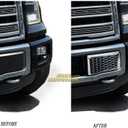 Front Bottom Bumper Moulding Chrome Cover trims Kit for 2015 2016 2017 Ford F150 F-150 Accessories