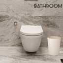 UUJOLY Small Trash Can Wastebasket Garbage Can Container Bins for Bathrooms, Laundry Room, Kitchens, Offices, Kids Rooms, Dorms (Beige) (1 Pack)