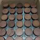 VIBRATITE 30 Pack Spice Jars with Acacia Lids, 4 oz Round Glass Jars Spice Containers Set with Labels, Pen, Funnel, Seasoning Storage Bottles with Shaker Lids for Rack, Cabinet, Drawer