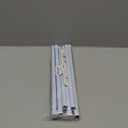 2 Complete Spring Tension Curtain Rods (6 Sections Total) - 33 to 59 Inches, Adjustable Curtain Rods No Drilling Spring Loaded Curtain Rods for Windows Doors, White
