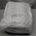 SNUG&COZY Luxury Goose Down Feather Pillow Inserts - 24x24IN, Double Layered Down-Proof Design, Ultra-Soft Cover, High Fill Weight, Pack of 2, White