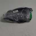 Clear Sling Bag, Stadium Approved PVC Crossbody Backpack, Clear Casual Chest Daypack for Hiking, Stadium or Concerts (Black)