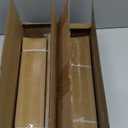 2 Pack Boho Wood Curtain Rods for Windows 28 to 48 inch,1" Adjustable Heavy Duty Window Curtain Rod with Imitation Wood Grain Finials,Rustic Decorative Drapery Rods Set 18-60'',Weathered Wood